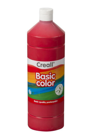 Tempera 1L Creall červená